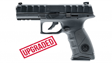 Pistoale cu Recul ( CO2 ) - Pistol Airsoft Beretta APX CO2 Blowback UPGRADED