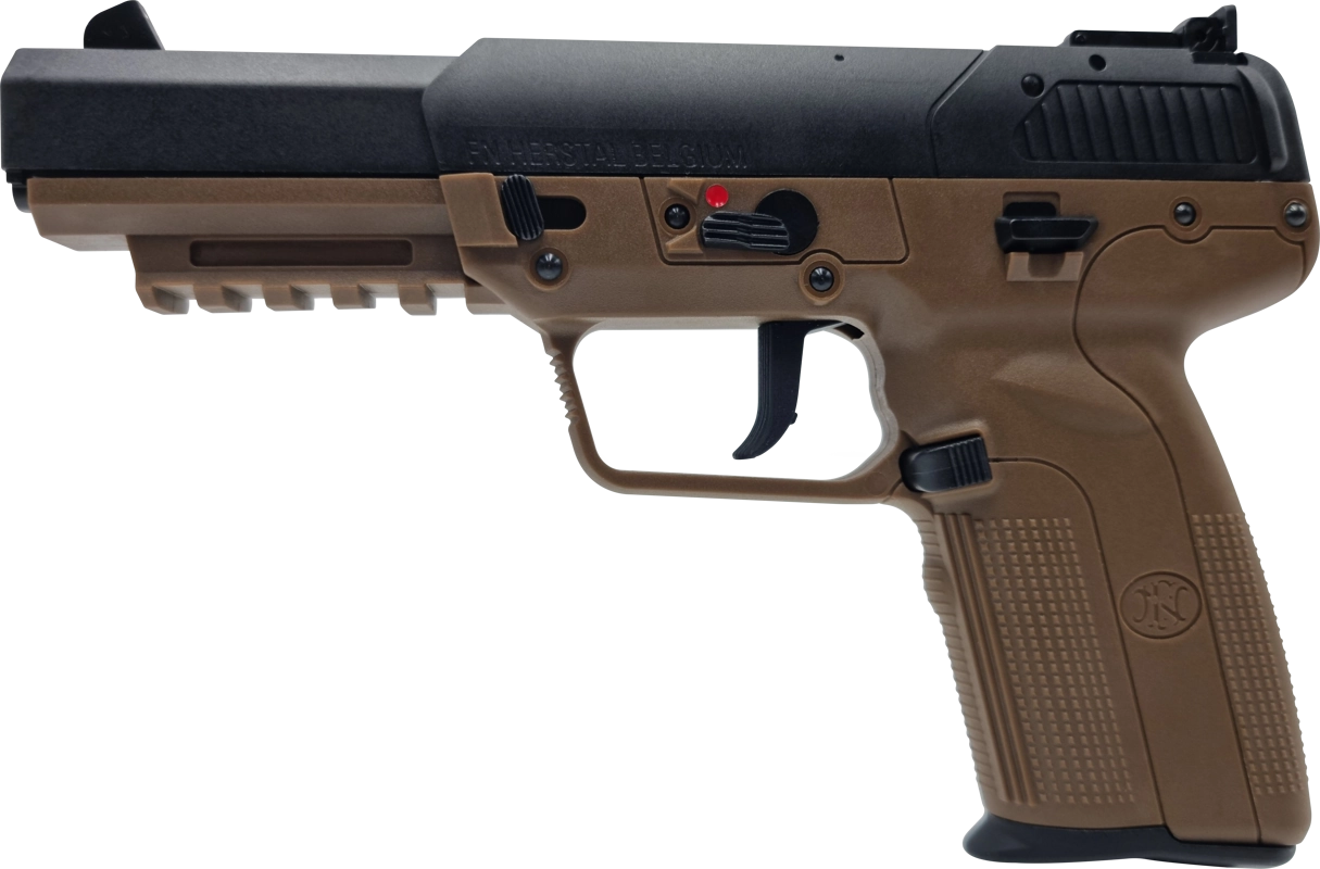 Pistoale cu Recul ( Green Gas ) - Pistol FN 5-7 FDE BlowBack pe GreenGas