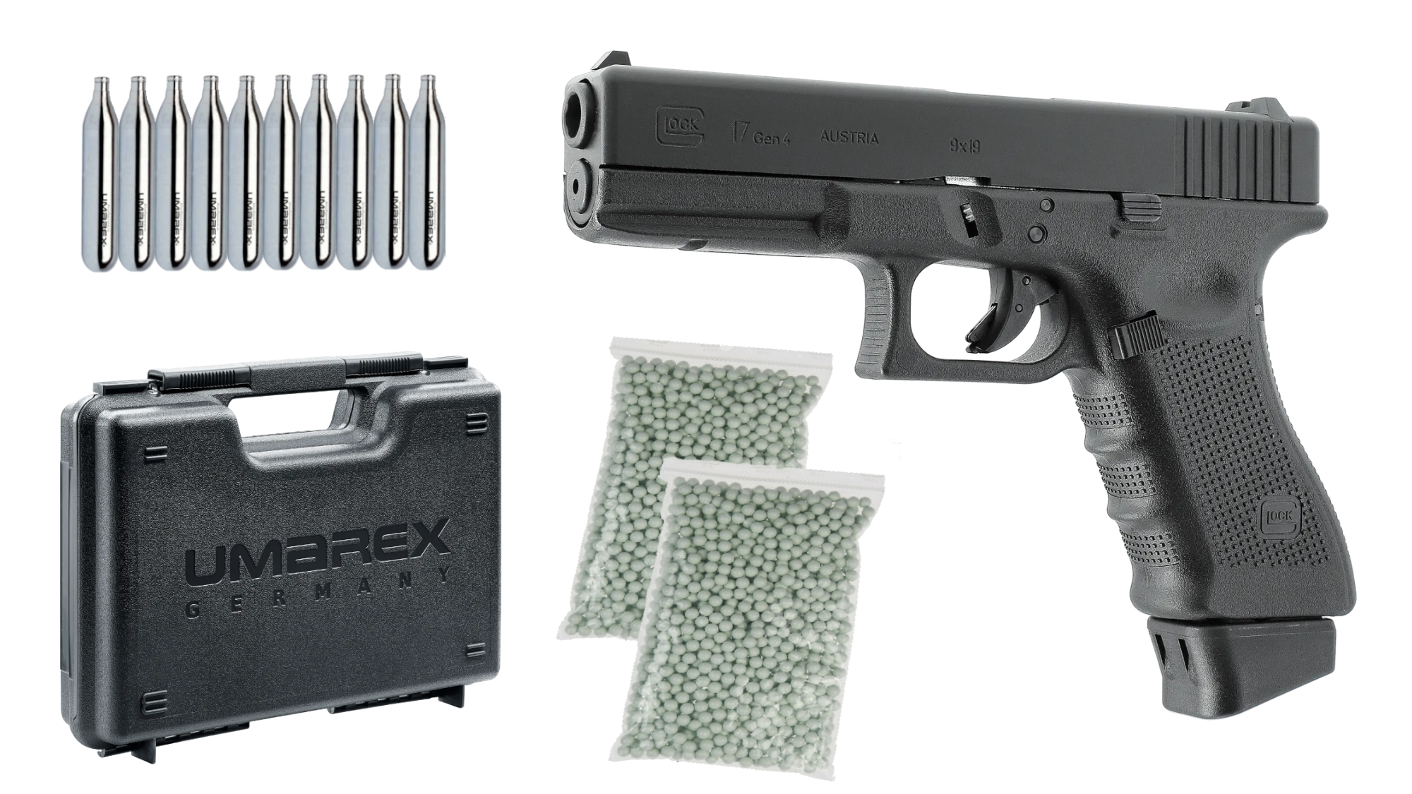 Pistoale cu Recul ( CO2 ) - GLOCK 17 Gen4  -blowback- CO2 -UMAREX