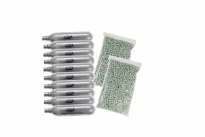 0.30 grame - Pachet Promo 2: 10 Capsule CO2 ASG + 1000 BB