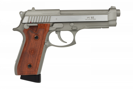 Pistoale cu Recul ( CO2 ) - Pistol PT92 Airline Silver Co2 Blowback Full Metal