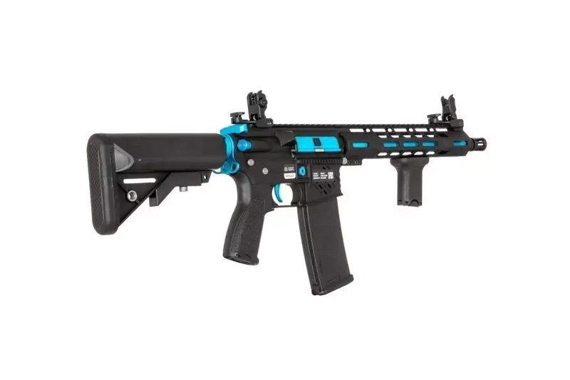 SA-E39 EDGE™ Blue Edition Pusca airsoft mosfet si teava precizie [4]