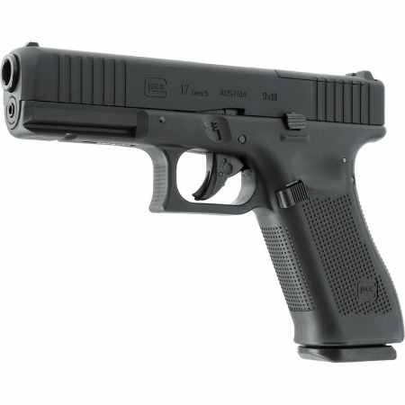 Set Pistol Airsoft GLOCK 17 Gen5 MOS Blowback +cutie transport +CO2 si bile [4]