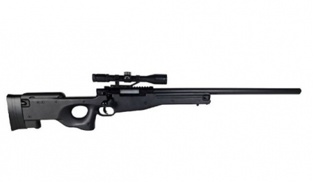 Sniper Manual ( spring ) - Sniper Airsoft Mauser Negru SR cu Luneta