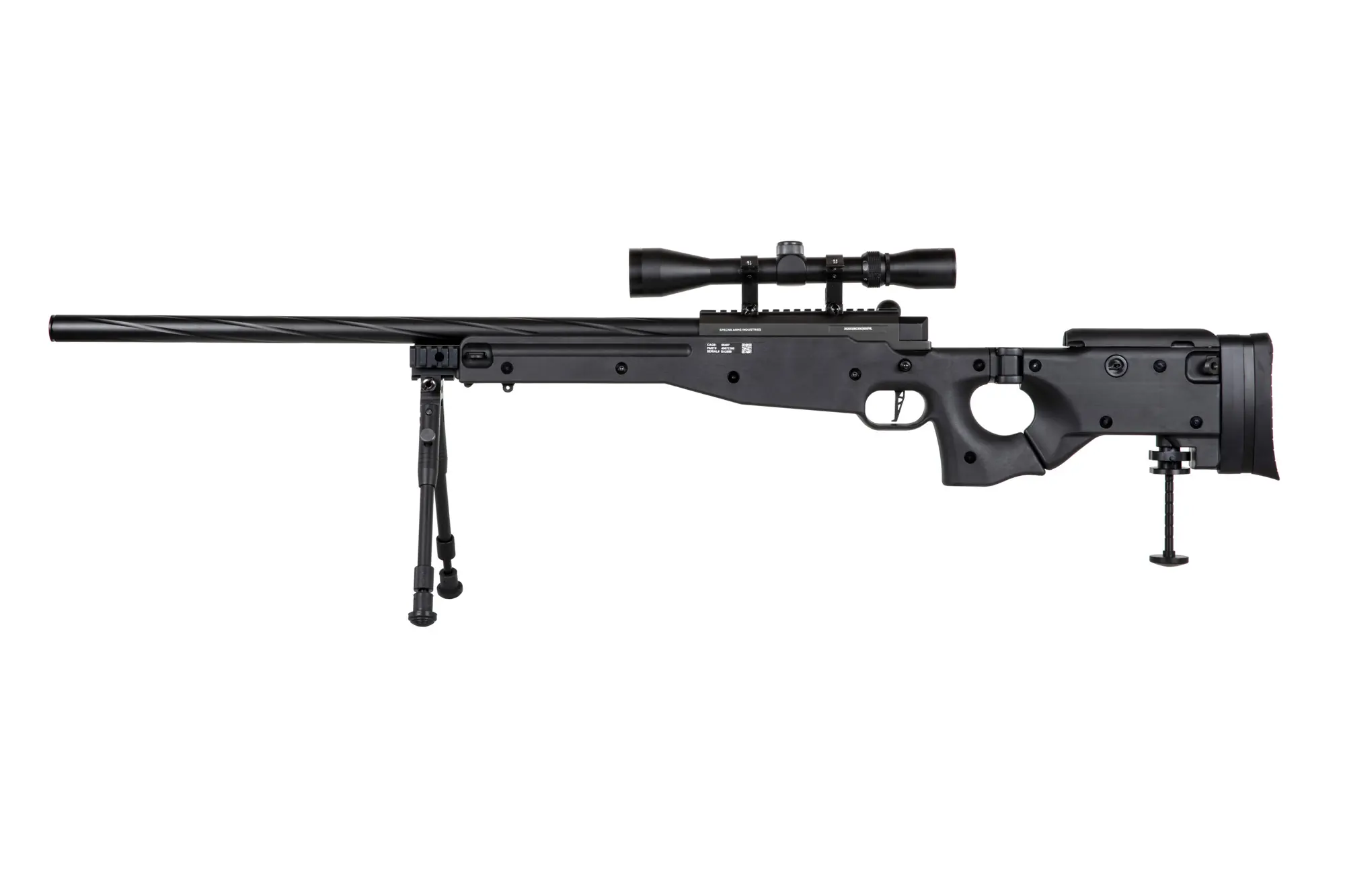 Sniper Manual ( spring ) - Sniper Airsoft SA-S14 EDGE cu luneta si bipod