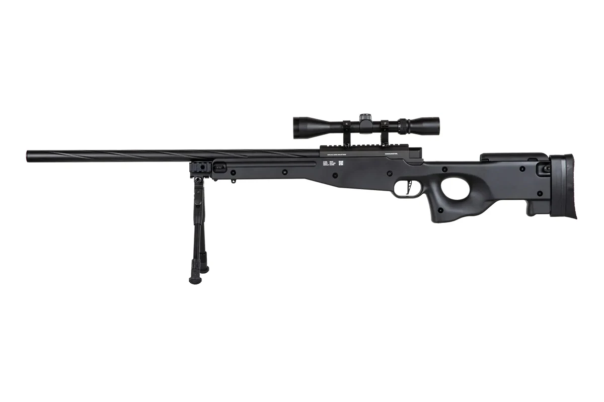 Pusti cu luneta ( sniper ) - Sniper Airsoft SA-S11EDGE set cu luneta si bipod