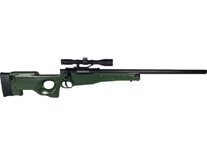 Sniper Manual ( spring ) - Sniper Mauser SR OD Green cu luneta