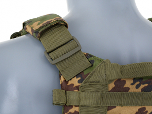 Vesta Ultimate Operator Plate Carrier cu buzunare - woodland [3]