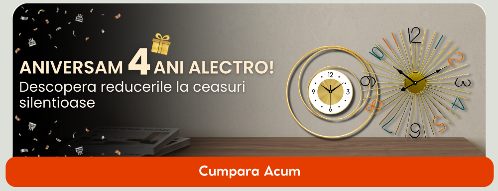 Banner 4 ani Ceasuri Desktop