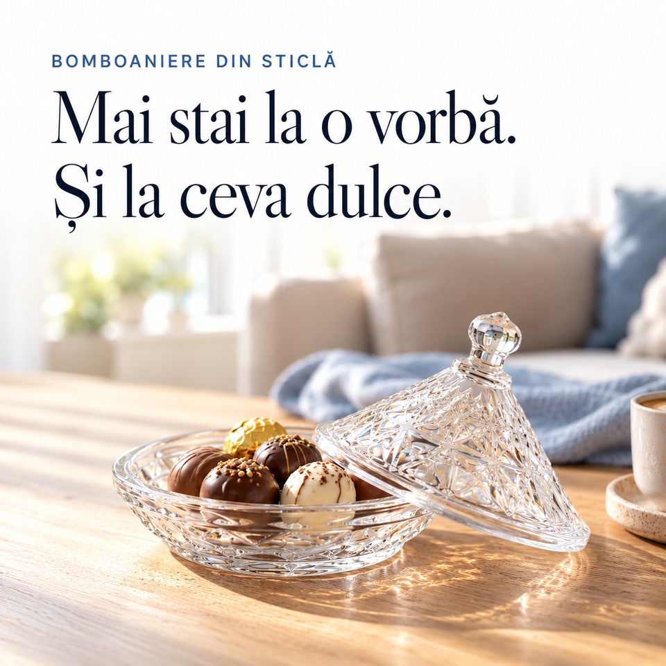 Delisoga – Bomboaniere din sticlă –  Mobil