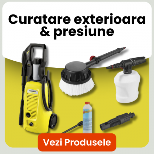 Curățare exterioară & presiune