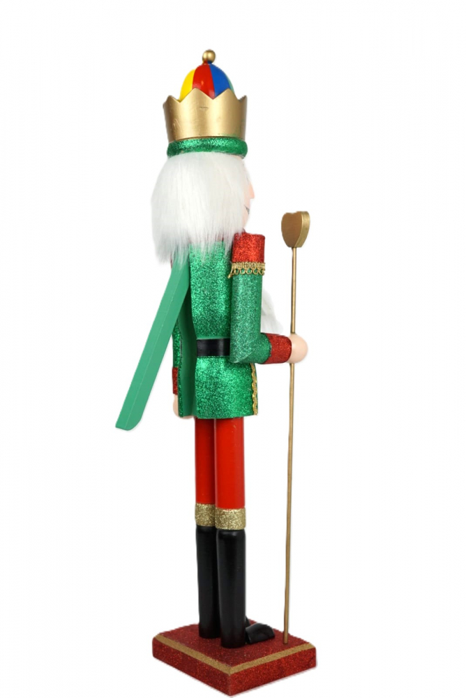 Spargator de nuci ornament Acadea bat Verde/Rosu_9989-13 [3]