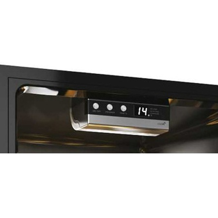 Racitor de vinuri Hoover HWC 200EELW/N, 81 sticle, Clasa G, Wi-Fi, Control electronic, Iluminare LED, H 146 cm, Negru [3]