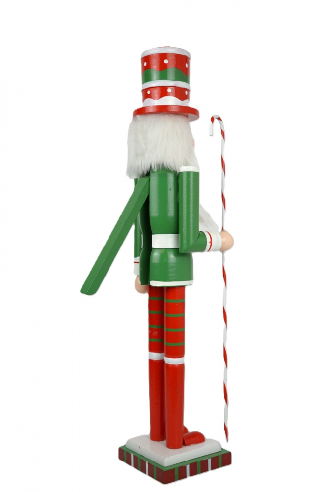 Spargator de nuci ornament Acadea bat Verde/Rosu_9989-13 [2]