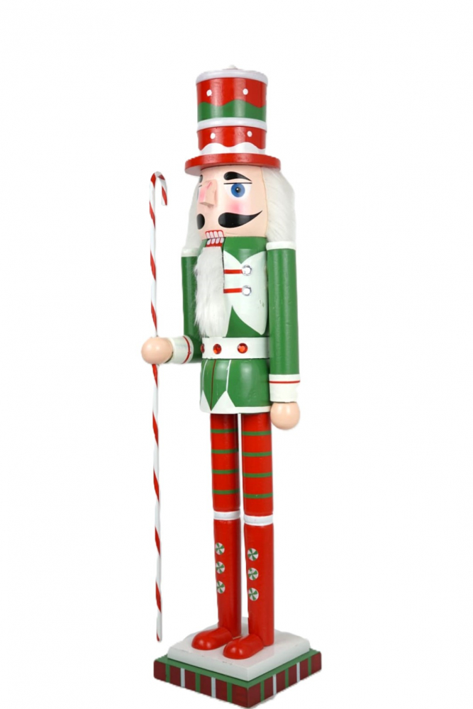 Spargator de nuci ornament Acadea bat Verde/Rosu_9989-13 [4]