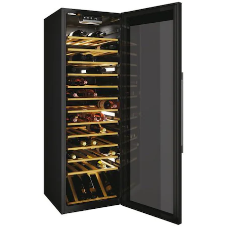 Racitor de vinuri Hoover HWC 200EELW/N, 81 sticle, Clasa G, Wi-Fi, Control electronic, Iluminare LED, H 146 cm, Negru [4]