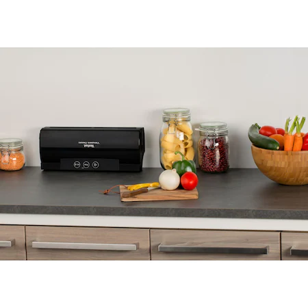 Aparat de vidat Tefal VacuPack Classic VT254070, 110 W, 2 programe, Negru [4]