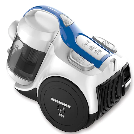 Aspirator fara sac Heinner HVC-MC700WB, 700 W, Hepa 10, 2 L, Albastru/Alb [4]