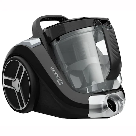 Aspirator fara sac ROWENTA Compact Power XXL RO4825EA, 550W, Clasa A+, 2.5L, Effitech, Clean Express, 8.8m, monicyclonic, perie easybrush, negru [5]