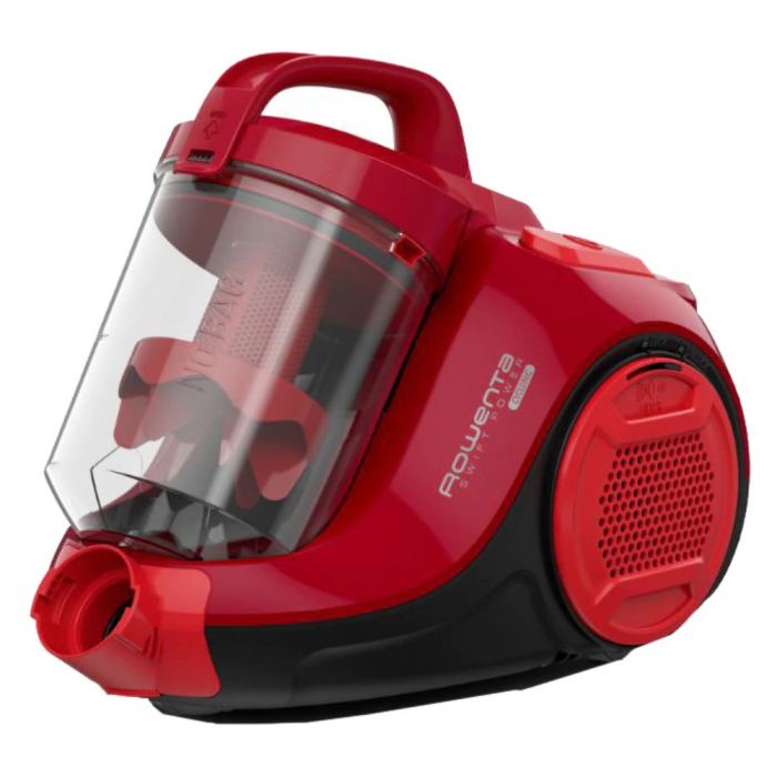Aspirator fara sac ROWENTA Swift Power Cyclonic RO2913EA, 750W, acoperire 7.5m, 3 niveluri de filtrare, motor Effitech, rosu [4]