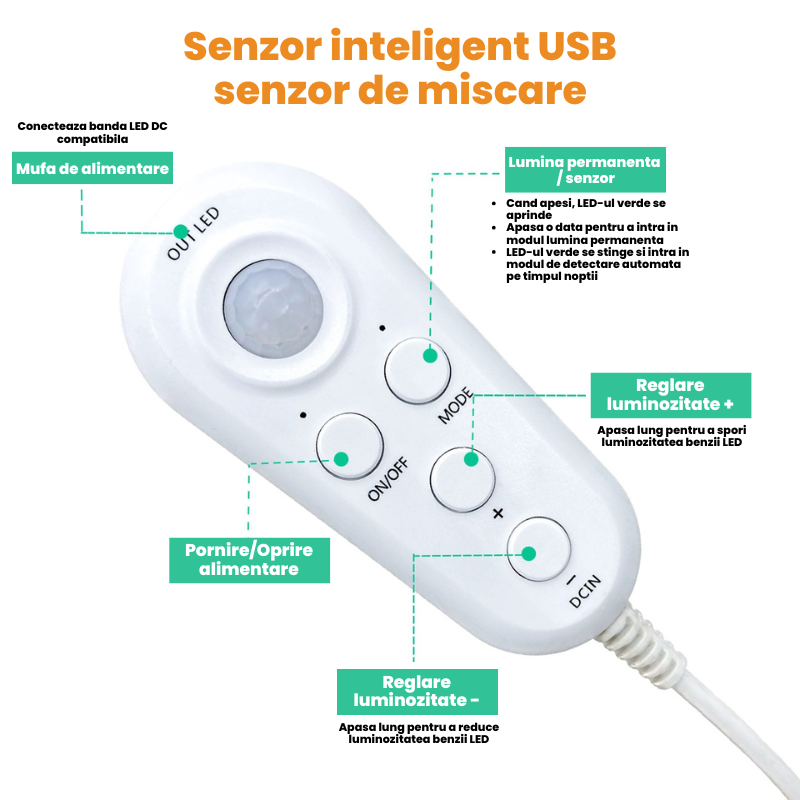BANDA LED CU SENZOR DE MISCARE 20429-98 | EAN: 8998204290988 | Cod: 20429-98 [2]
