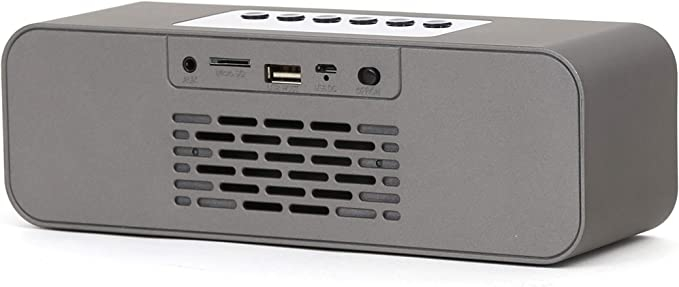 Boxa portabila PLATINET PMGC10B, Bluetooth cu ceas, 10W, Stereo [6]