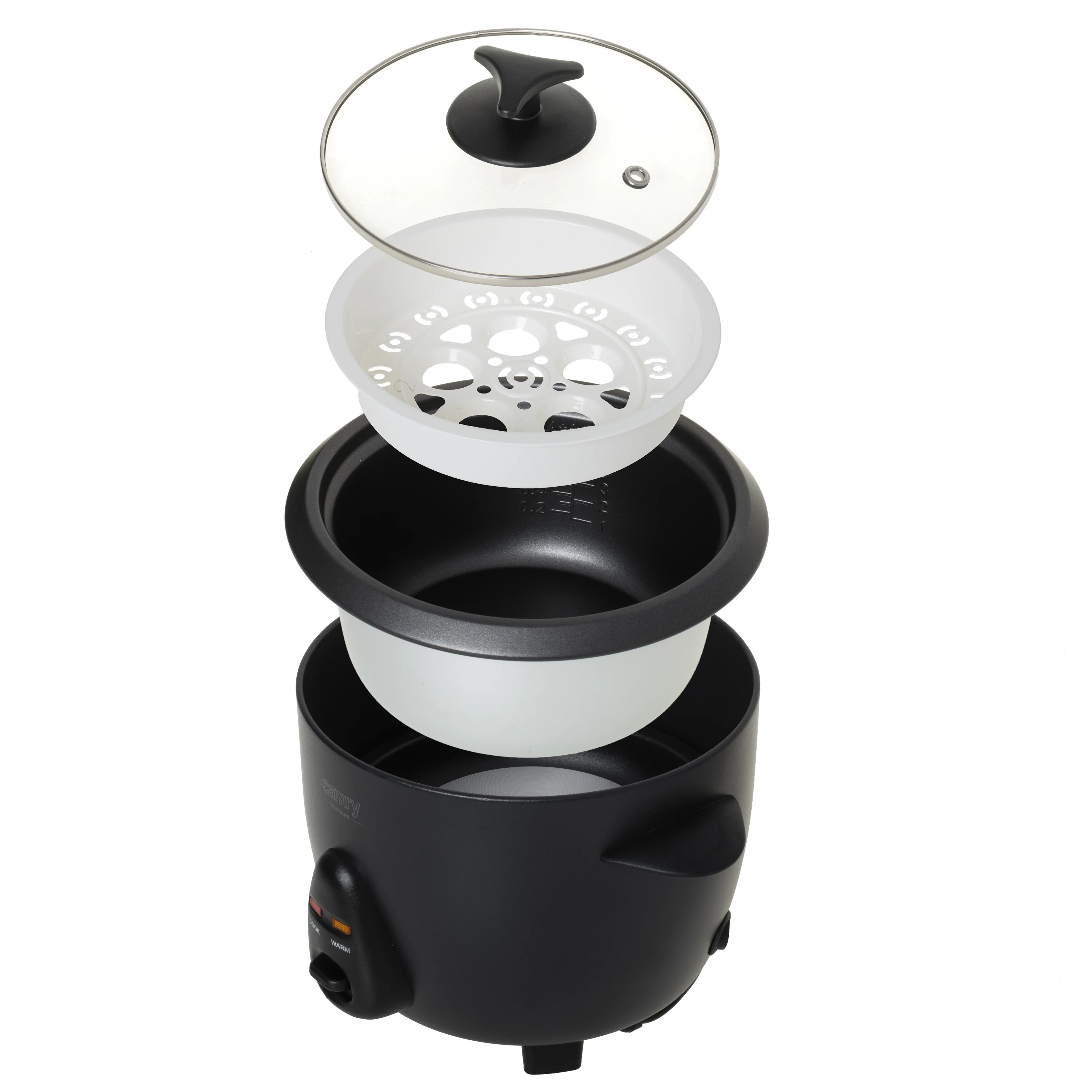 Rice Cooker Camry CR 6419, Capacitate 1 L, Putere 400 W, 2 funcții [5]