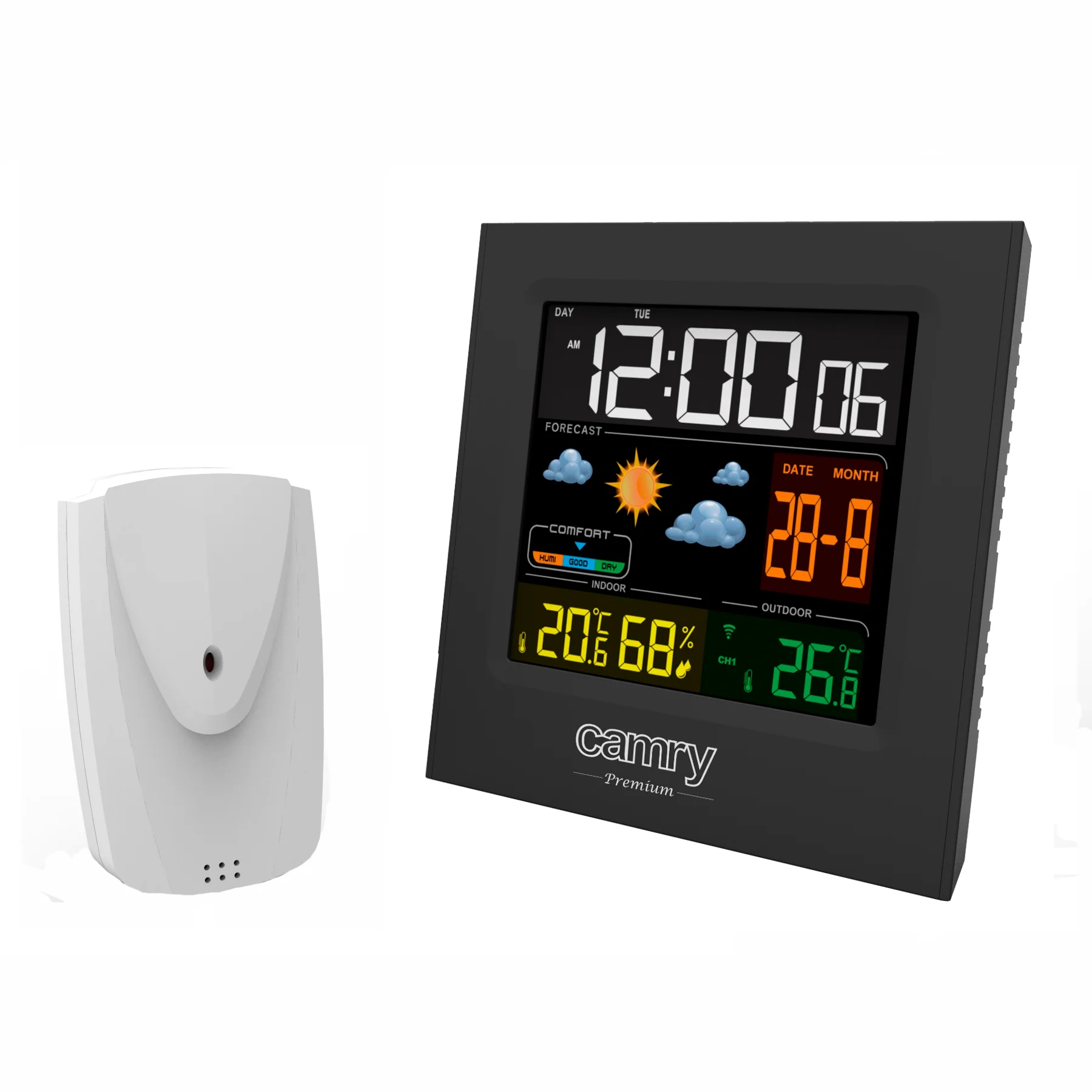 Statie meteorologica cu alarma si termometru, Camry CR 1166 [1]