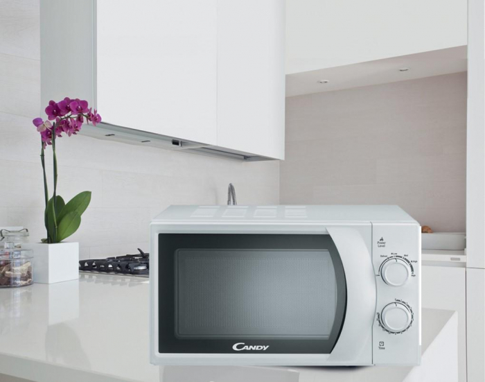 Cuptor cu microunde Candy CMW 2070, 700 W, 20 l, Start Express, Mecanic, Child lock, Alb [2]