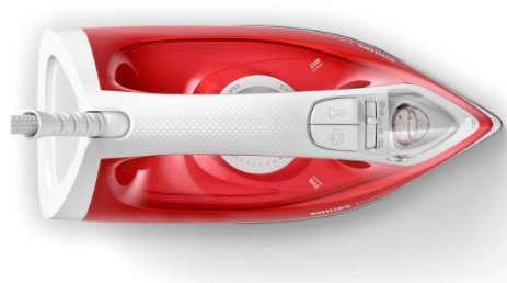 Fier de calcat Philips EasySpeed GC1742/40, 2000 W, 25 g/min, rezervor 220ml, jet de abur 90g, talpa antiaderenta, glisor anticalcar, Rosu - Philips [3]