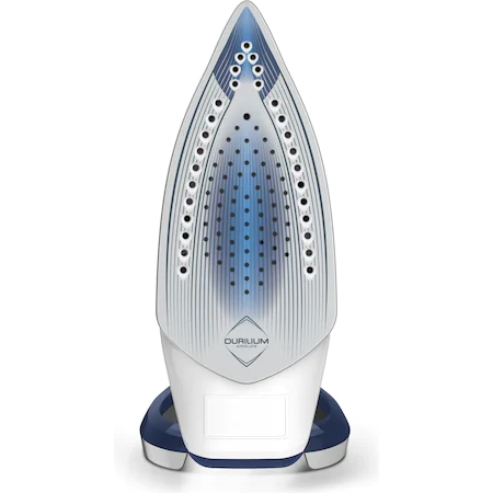 Fier de calcat Tefal Ultragliss Plus FV6812E0, 2800W, abur variabil 0-50 g/min, jet de abur 260 g/min, alb/albastru [3]