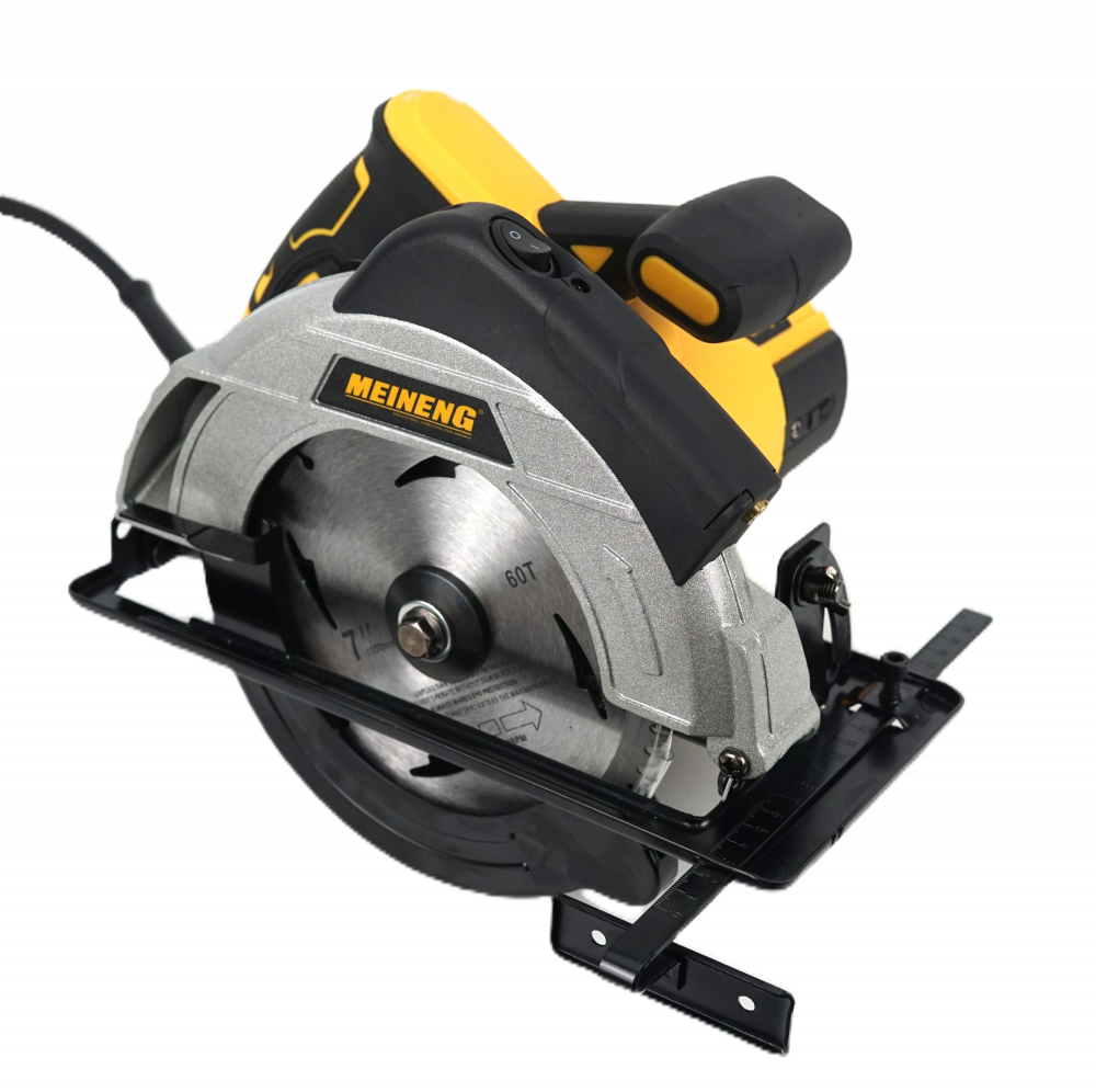 Fierastrau circular Meineng, Putere de 1400W, Disc ⌀ 185mm, 5200 rpm, Galben [2]