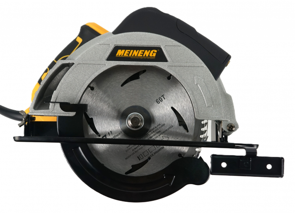 Fierastrau circular Meineng, Putere de 1400W, Disc ⌀ 185mm, 5200 rpm, Galben [3]