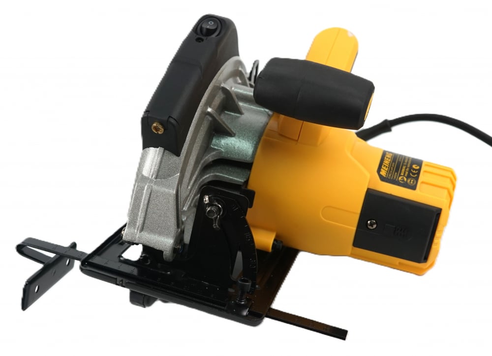 Fierastrau circular Meineng, Putere de 1400W, Disc ⌀ 185mm, 5200 rpm, Galben [5]