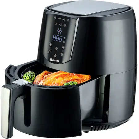 Friteuza cu aer cald Zokura Z1231, 1400W, 3.2 L, Negru [3]