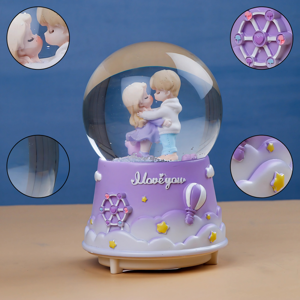 GLOB DE CRISTAL 8*12CM 20619-34 | EAN: 8998206190347 | Cod: 20619-34A [4]
