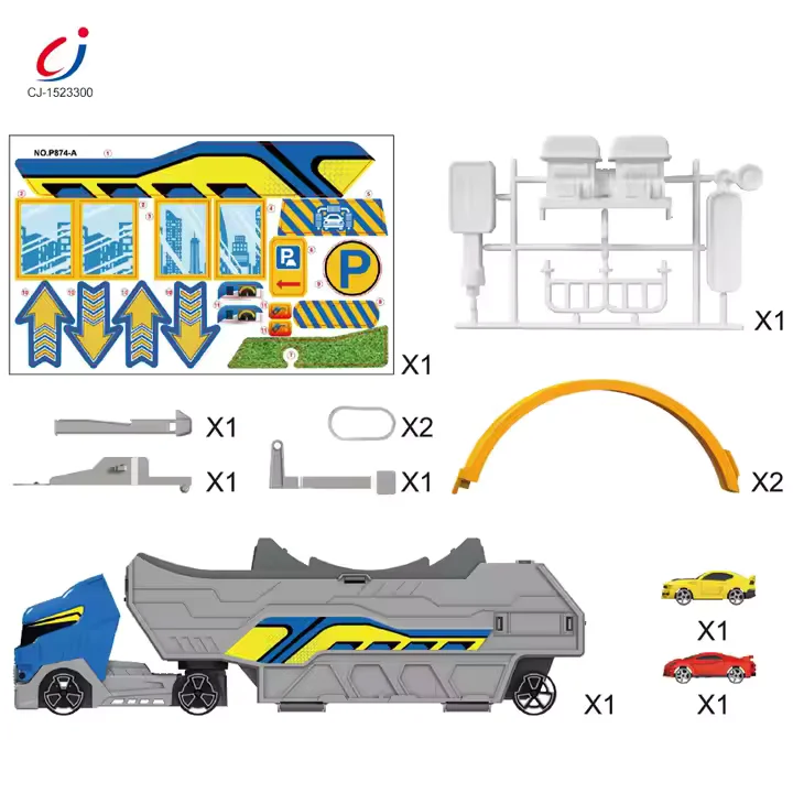 Joc camion cu masini , cu 4 masini + camion [6]