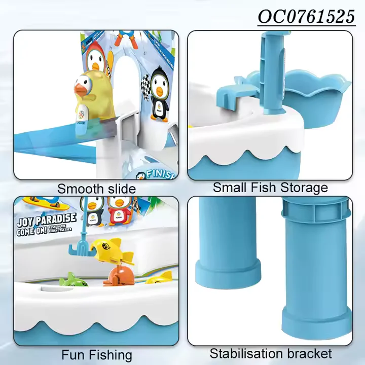 Joc pinguini prinde pestele, 2 in 1, cu efecte muzicale [3]