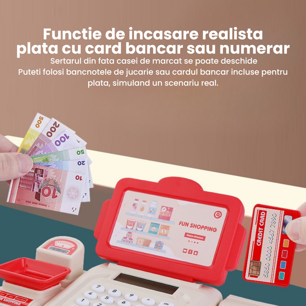Jucarie casa de marat cu scanner si cantar Roz [2]