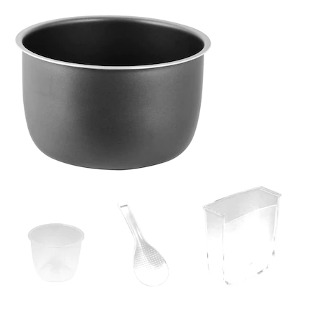 Oala sub presiune electrica Zokura Z1230, 1000W, 5.6l, 12 programe, functie pastrare la cald, Negru/Argintiu [2]