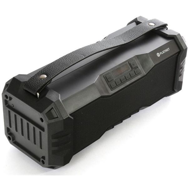 Boxa portabila Platinet PMG75, Bluetooth 5.0, IPX5, Baterie de 2000 mAh, USB, MicroSD, FM Radio, Port AUX, [2]