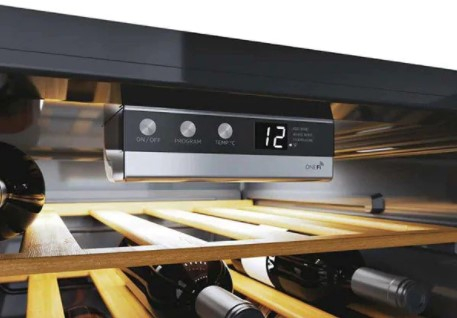 Racitor de vinuri HOOVER HWC 150 UKW, H 84.5 cm, Wi-Fi, 41 sticle, Clasa B, Negru [3]