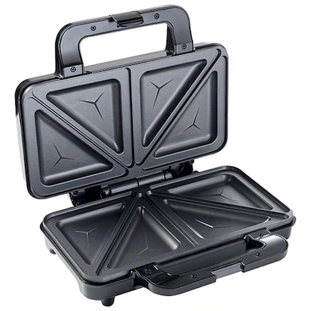 Sandwich maker Bestron ASM90XLCO, 900W, plite fixe, invelis antiaderent, cupru [6]