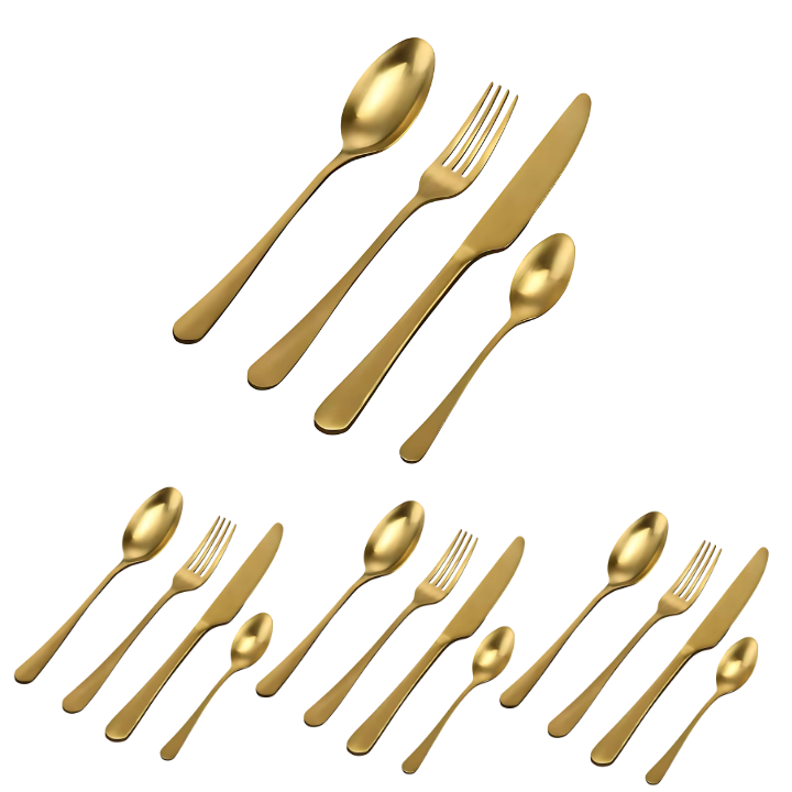SET TACAMURI 6BUC AURIU | EAN: 8711252254647 | Cod: 25464 [1]