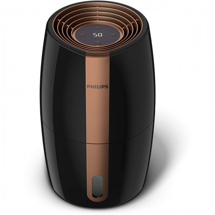 Umidificator Philips HU2718/10, NanoCloud, 3 viteze, Auto & Sleep, Rezervor 2 l, Acoperire 32 mp, Negru [2]