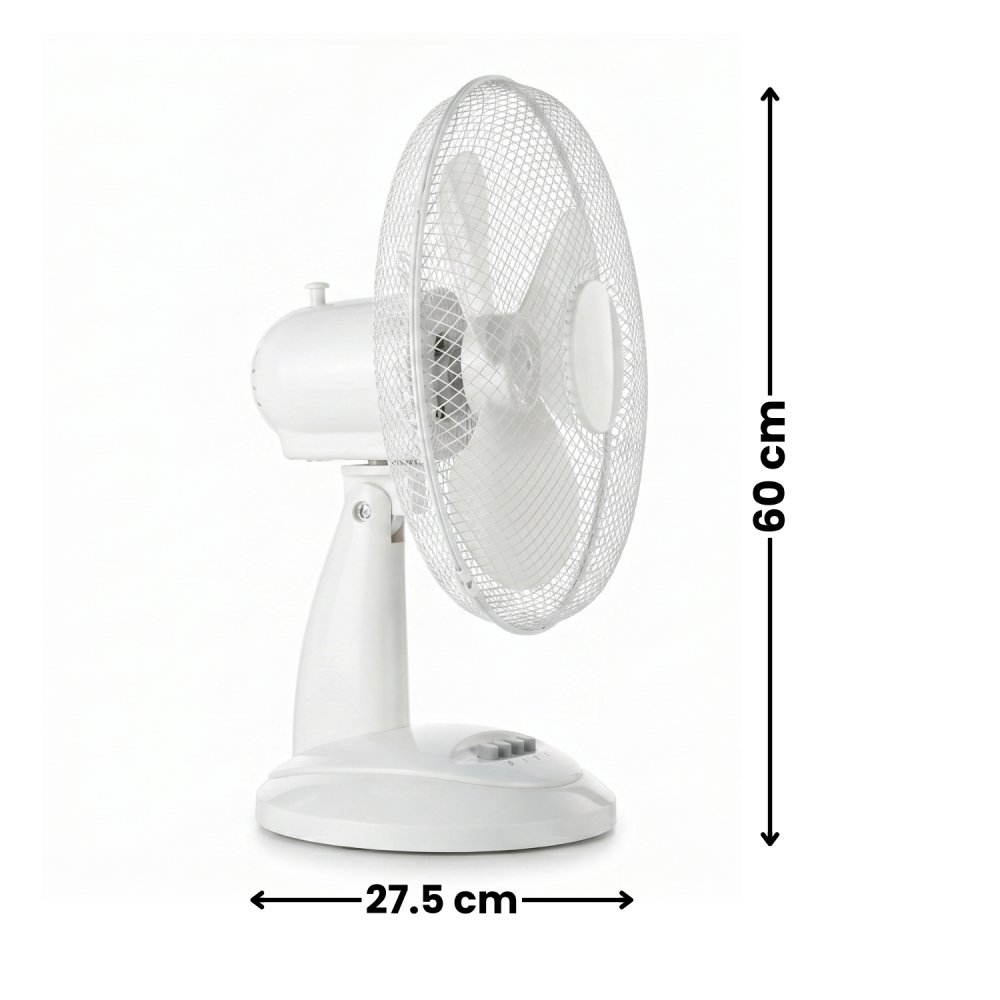 Ventilator de masa, Putere de 35W, 3 Trepte de Viteza, Functie de oscilatie, Diametru 44.5 cm [5]