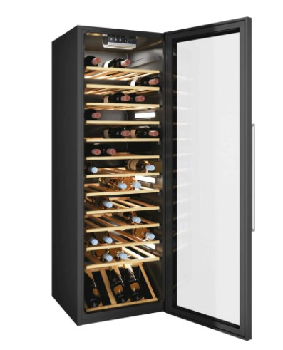 Vitrina de vinuri Candy CWC 200 EELW, 82 sticle, MonoZone, Control electronic, Clasa G, Negru [2]