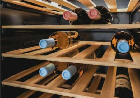 Vitrina de vinuri Candy CWC 200 EELW, 82 sticle, MonoZone, Control electronic, Clasa G, Negru [4]