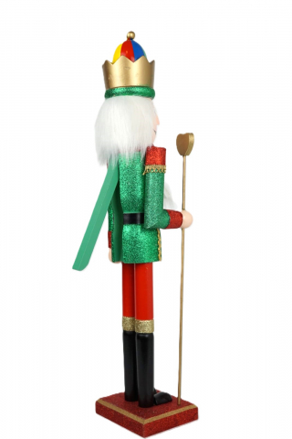 Spargator de nuci ornament Acadea bat Verde/Rosu_9989-13 [2]