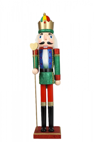 Spărgători de nuci - Spargator de nuci ornament Acadea bat Verde/Rosu_9989-13